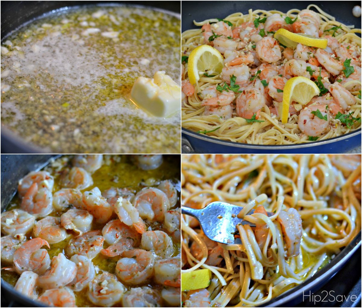 Restaurant Style Garlic and Buttery Shrimp Scampi Recipe Hip2Save.com