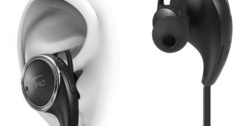 Amazon: Highly Rated TaoTronics Bluetooth Wireless Sport Headphones Only $17.99 Shipped (Reg. $99.99)