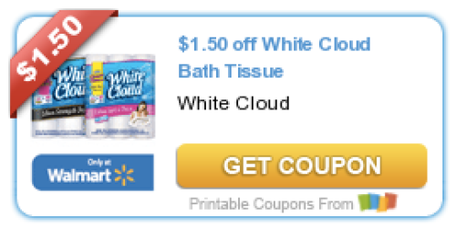 *NEW* $1.50/1 White Cloud Bath Tissue Coupon