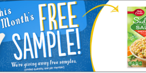 FREE Betty Crocker Suddenly Pasta Salad Sample for Select Pillsbury Members (Check Your Inbox)