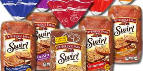 High Value $1/1 Pepperidge Farm Swirl Bread Coupon + 10% Off Cartwheel Offer = Only $1.69 at Target