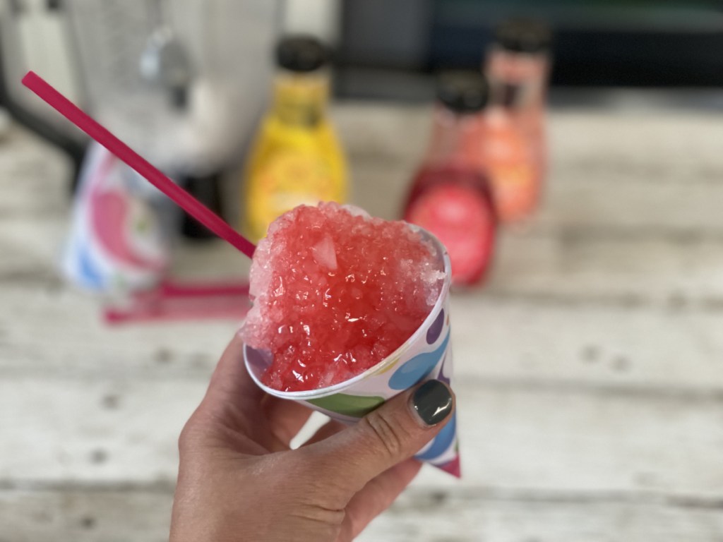 4th of july party ideas - sugar free snow cones keto