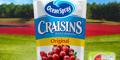 *NEW* $1/1 Craisins Original Dried Cranberries Coupon = As Low As ONLY 79¢ Per Bag at CVS This Week