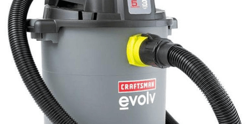 Sears.com: Craftsman Evolv 5 Gallon Wet/Dry Vac ONLY $29.99 (Reg. $59.99) + Free Store Pickup