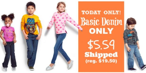 The Children’s Place: Basic Denim ONLY $5.59 Shipped (Reg. $19.50) – Today Only