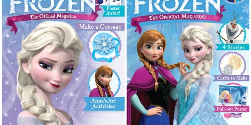 Disney Frozen Magazine Subscription Only $14.50