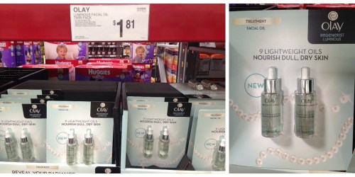 Sam’s Club: Olay Regenerist Luminous Facial Oil Twin Pack ONLY $1.81 (Reader Find in Illinois)