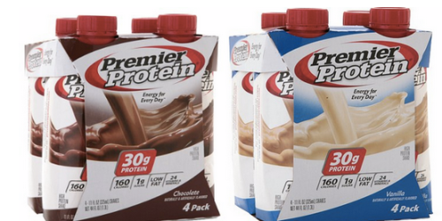 High Value $4/1 Premier Protein Shake Coupon = Only $2.74 at Walgreens (Just 69¢ Per Shake!)