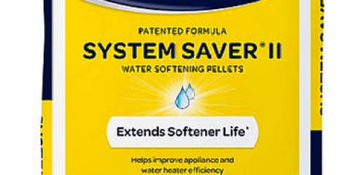 Sears.com: Morton Water Softening Pellets 40-lb Bag Only $3.99 (Regularly $7.49)