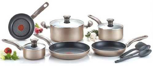 T-fal 12-Piece Cookware Set