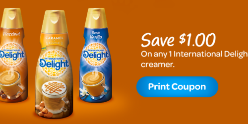 High Value $1/1 ANY International Delight Coffee Creamer Coupon (Play Game)