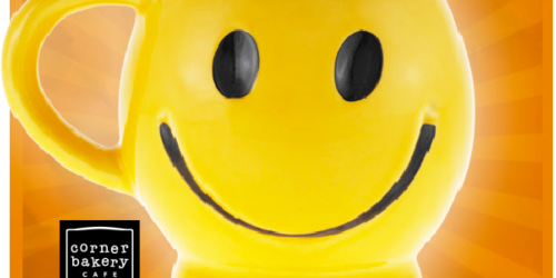 Corner Bakery Cafe: FREE Smiley Mug AND 25¢ Coffee Refills for a Year (First 100 Guests Tomorrow)