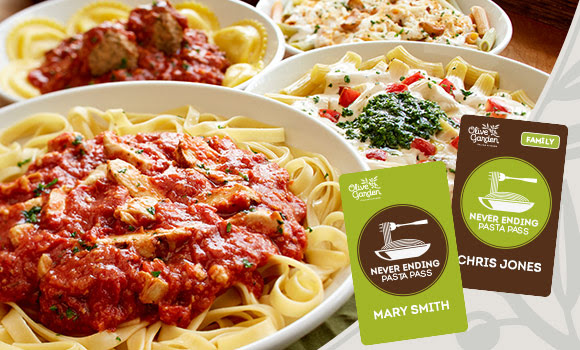 Olive Garden Pasta Pass