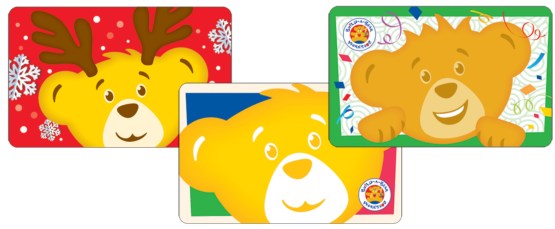 Build-A-Bear gift card