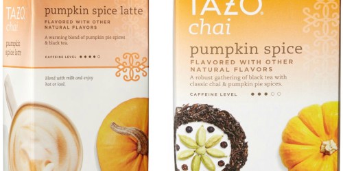 High Value $1.50/1 Tazo Tea or Latte Coupon = Chai Latte Concentrates ONLY $1.48 at Walmart + More