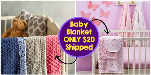 Bebe Bella Designs: Baby Blankets ONLY $20 Shipped (Reg. Up to $58)