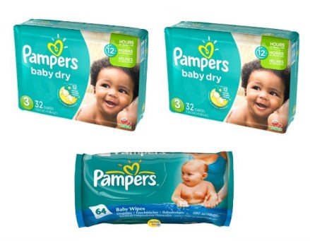 Pampers Diapers and Wipes