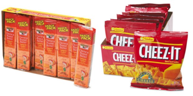 Costco.com: Keebler Cheese & Peanut Butter Sandwich Crackers 12 Count Pack Only $1.39 Shipped
