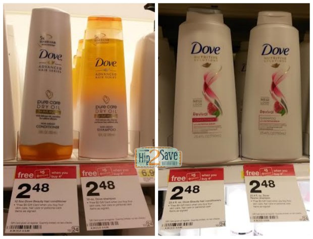 Dove Shampoo and Conditioner
