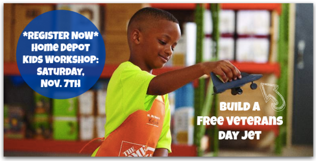 Home Depot Kids Workshop Build A Jet