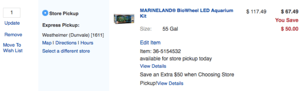 Aquarium Deal
