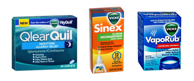 Vicks products