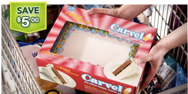 $5/1 Carvel Ice Cream Cake Coupon