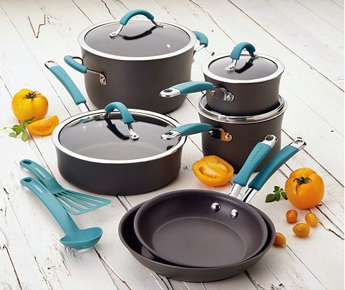 Rachael Ray Cucina 12-pc. Hard-Anodized Nonstick Cookware Set