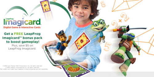 FREE LeapFrog Imagicard Bonus Pack ($5 Value)