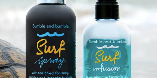 Bumble & Bumble: 3 FREE Deluxe-Size Samples + FREE Shipping with ANY Purchase