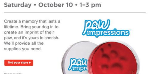 Petco: FREE Paw Impressions Keepsake (10/10 Only)