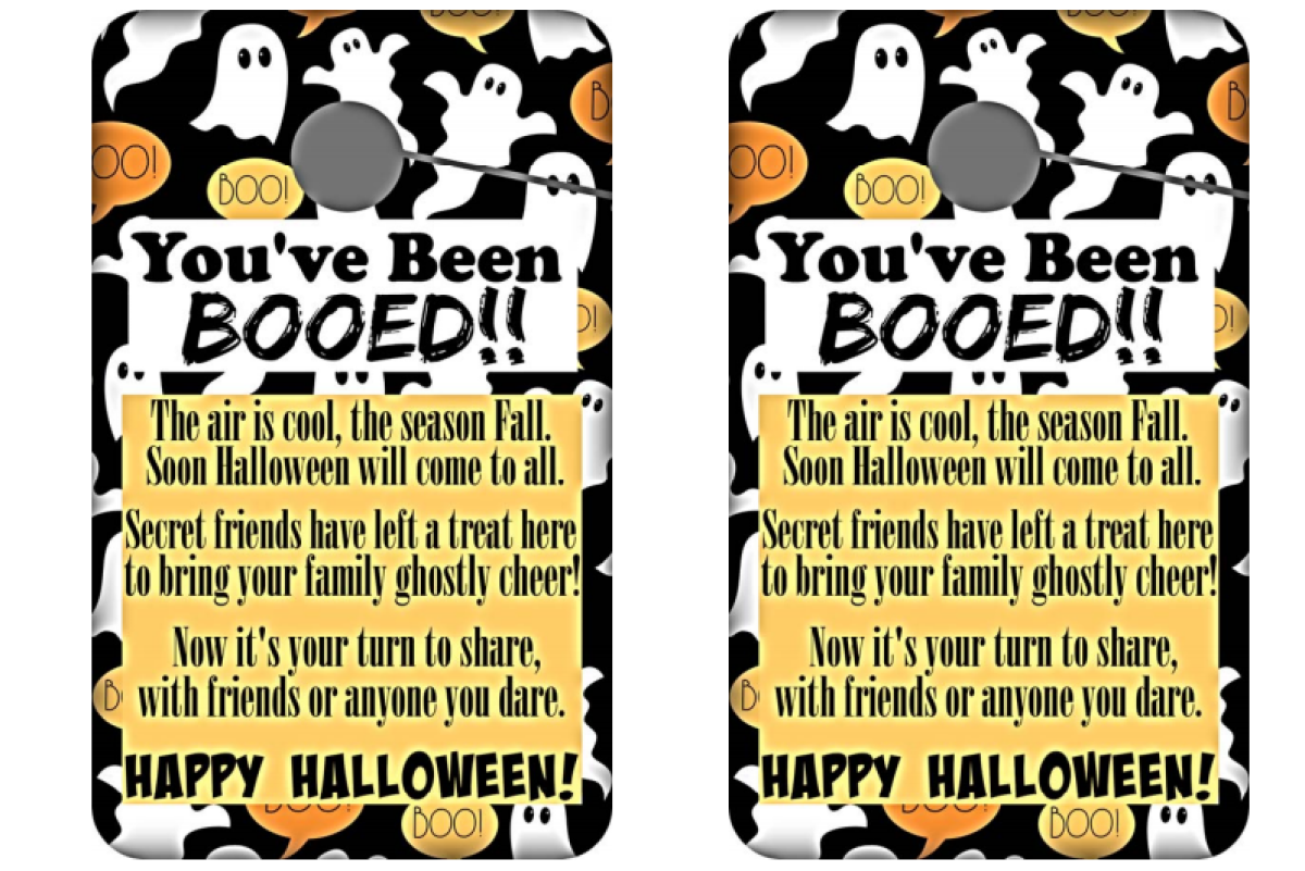 You've Been BOO-ed
