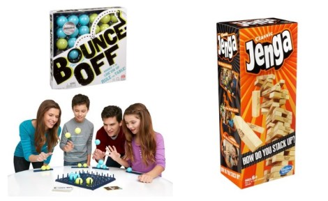 Bounce Off and Jenga