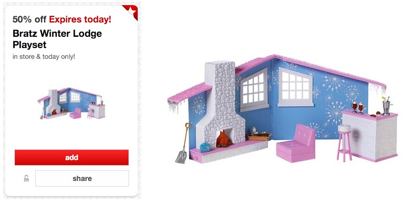 Bratz Winter Lodge Playset