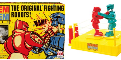 Amazon: Highly Rated Rock ’em Sock ’em Robots Game Only $9.99 (Reg. $19.99)