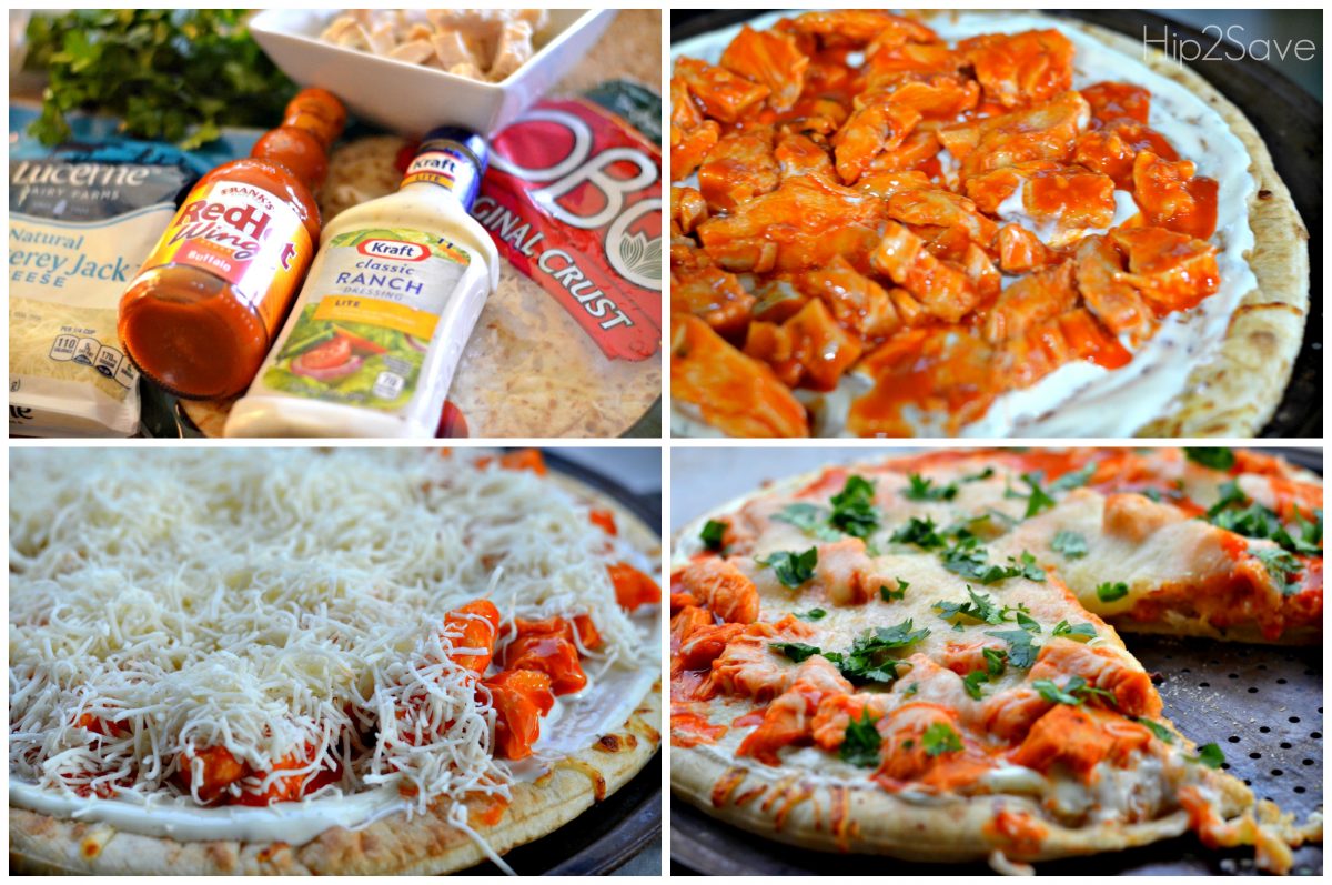 How to make Buffalo Wing Pizza Hip2Save.com