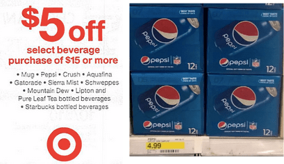 Pepsi Target Deal