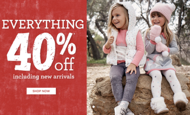 Gymboree Everything 40% Off Sale
