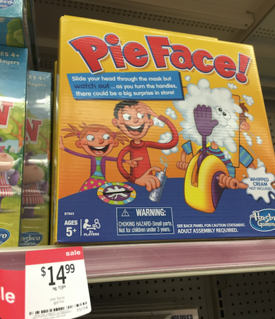 Pie Face Game
