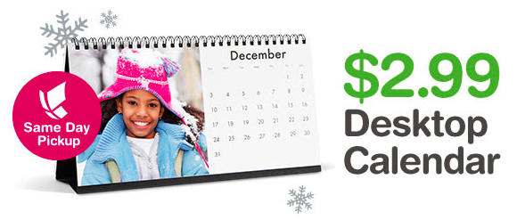 Walgreens Desktop Calendar