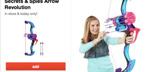 Target Cartwheel: 50% Off Nerf Rebelle Arrow Revolution = ONLY $7.50 (Regularly $39.99)