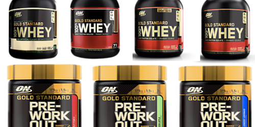 The Vitamin Shoppe: Awesome Deals on Optimum Nutrition Whey Protein Powder