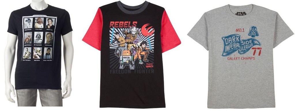 Star Wars shirts