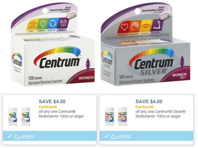 Centrum Coupons