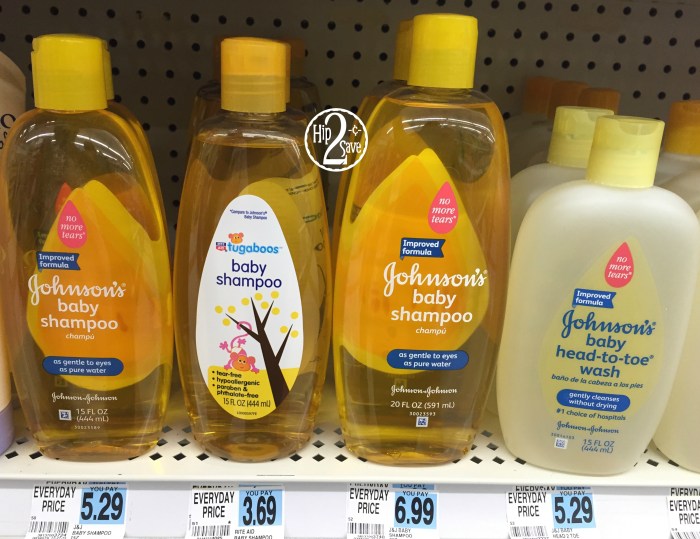 Rite Aid Johnsons Baby Wash