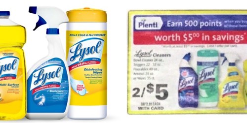 Rite Aid: *HOT* Better Than Free Lysol Products Starting 12/13 (Print Coupons Now)