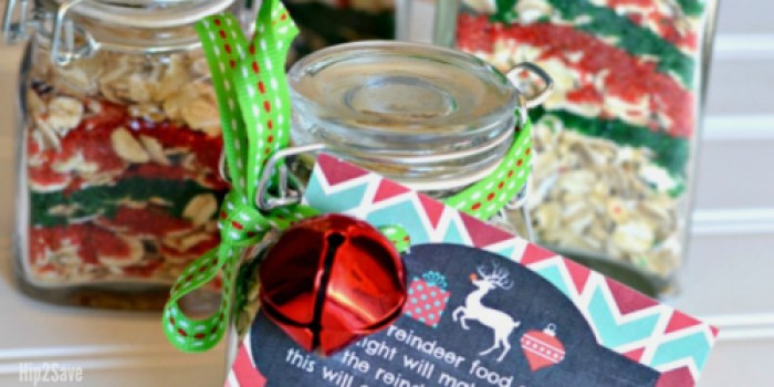 Magic Reindeer Food (+ Free Printable Labels)