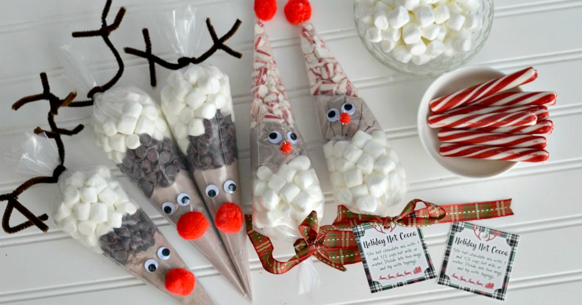 reindeer DIY hot cocoa treat