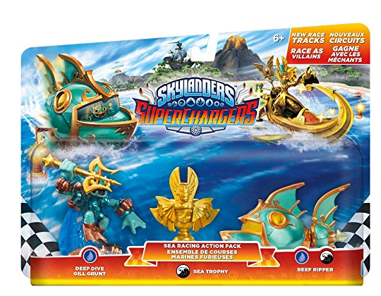 Skylanders SuperChargers Sea Racing Action Pack