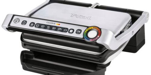 T-fal OptiGrill Stainless Steel Indoor Electric Grill ONLY $99.99 (Regularly $249.99)